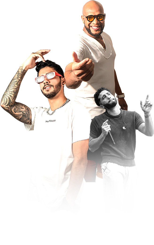 Gui de Paula, DJ Caliel e JBR